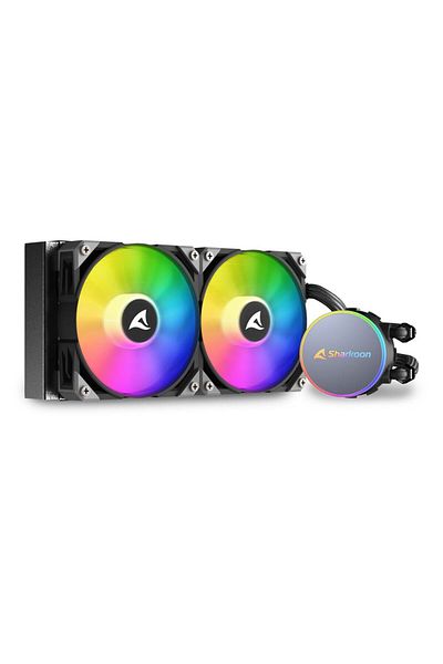 SHARKOON مبرد وحدة المعالجة المركزية السائل S70 RGB AIO