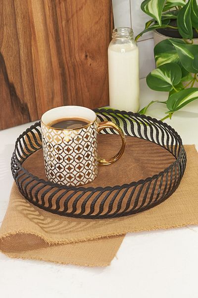 Karaca Small Circle Tray