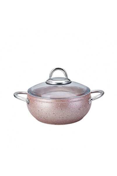 Karaca Avanos Rose Bio Granite 7 Piece Cookware Set