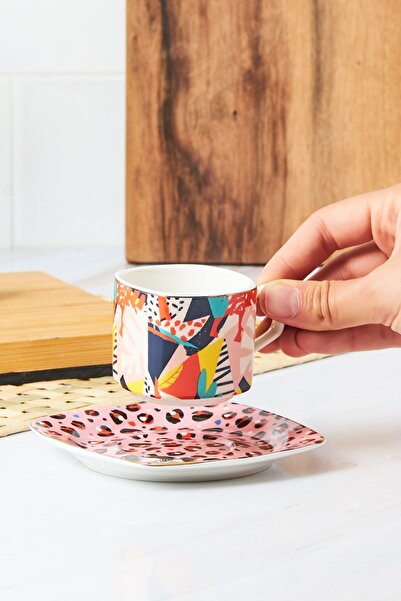 Karaca Zazu 2-Person Coffee Cup Set 85 ml