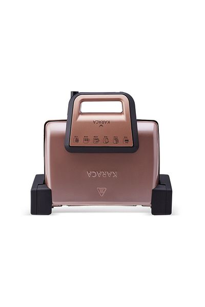 Karaca 1800W Rosegold Granite Grill and Toaster
