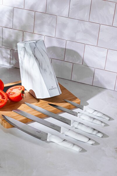 Karaca Bianco White 6 Parça Bıçak Seti