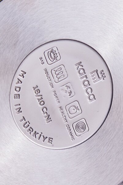 Karaca Tres 3-Piece Induction Base Teapot Set metal