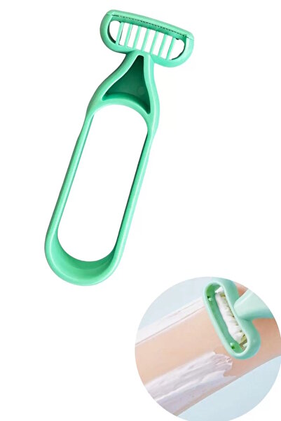 CAŞ DEKORASYON Yeşil Renk Kadın Jilet/Tıraş Bıcağı