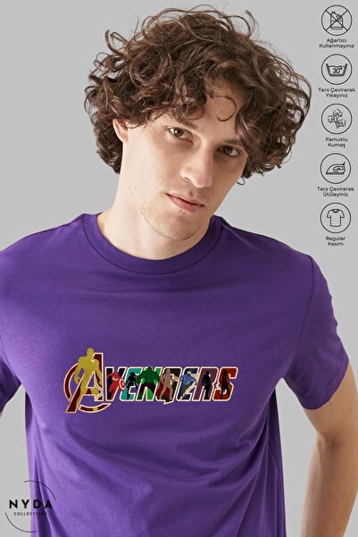 Nyda Collections Унісекс оверсайз футболка з велосипедним коміром, бавовна, з...