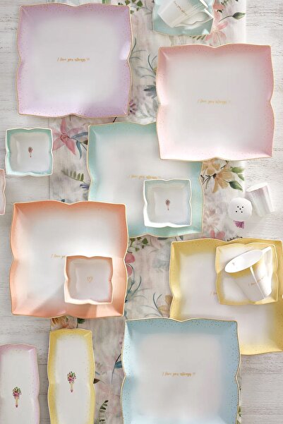 Karaca Thankful 32 Parça 6 Kişilik Porselen Kahvaltı/Servis Takım