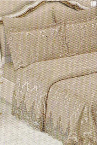 Çeyiz Diyarı Σετ Πικέ Chenille 6 τεμαχίων Istanbul - Cappucino