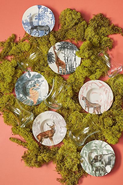 Karaca Jungle 12 Piece Tea Set for 6 People