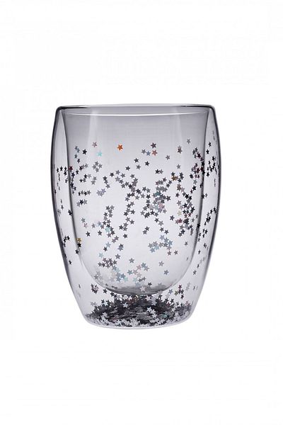 Karaca Pia Silver Star Water Glass 350 ml