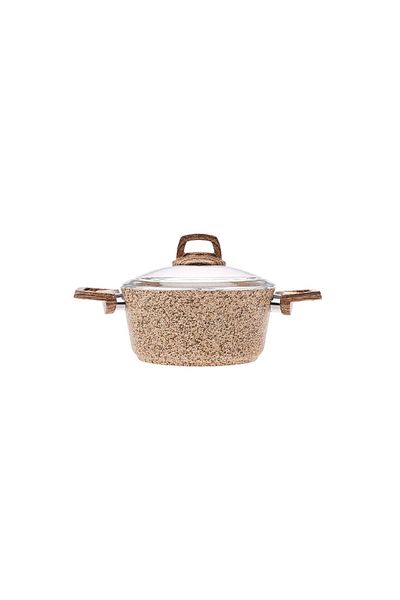 Karaca Wood Silver Bio Granite 20 Cm Pot