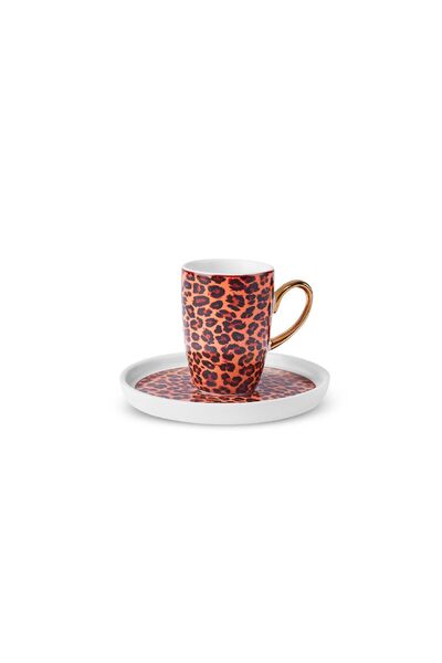 Karaca Leopard 2-Person Coffee Cup 100 ml