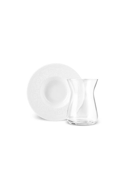 Karaca Roman 12-Piece Tea Set for 6 People