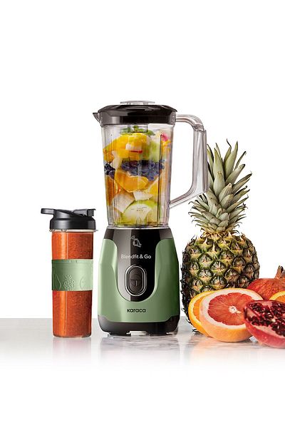 Karaca Blendfit Go Smoothie - Grasmere Green Blender Set