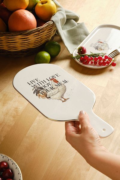 Karaca Farmland Enjoy Cheese Plate 31 cm