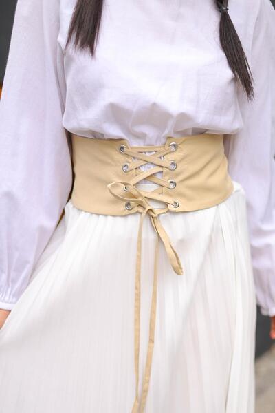 meqlife Giyim aksesuar Korse Kemer Taş