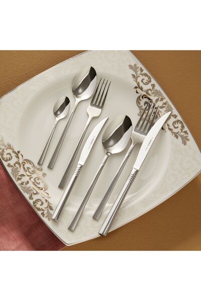 Karaca Nil New Elegance 12 Kişilik 84 Parça Çatal Kaşık Bıçak Takımı