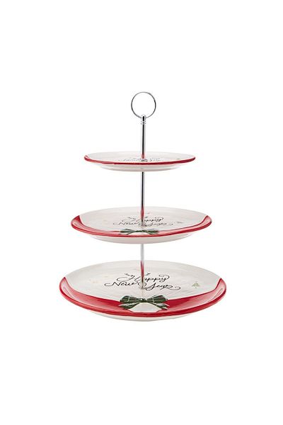 Karaca New Year New Year Layer Cookie Holder