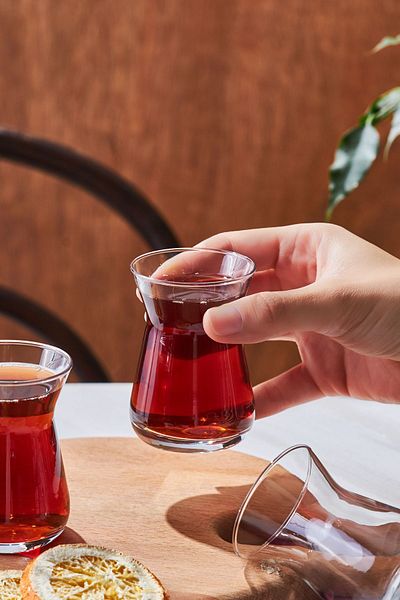 Karaca Irem Set of 6 Tea Glasses