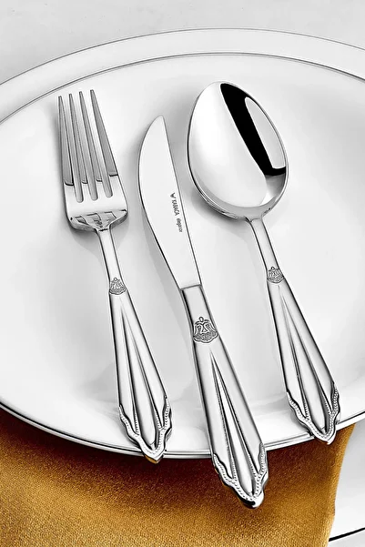 Karaca Mantilla 84 Pieces 12 Person Boxed Cutlery Set