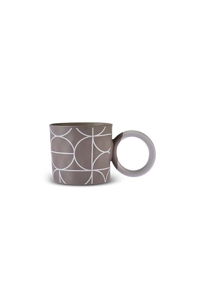 Karaca Oslo Mug Mug 420 ml Brown
