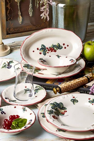 Karaca Very Berry 26 Piece Breakfast Set for 6 People