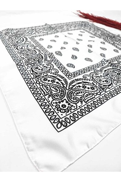 Fular Marketi Ethnic Pattern - Rayon Silk Bandana Price Is for 1 Piece