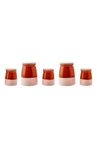 Karaca 5 Pieces New Lucas 5 Pieces Spice Set New Ceramic