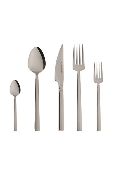 Karaca New Evora 60 Pieces 12 Person Fork Spoon Knife Set