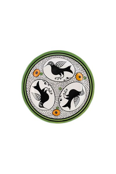 Karaca Paw Seljuk Series Bird Porcelain Pastry Plate 21 Cm