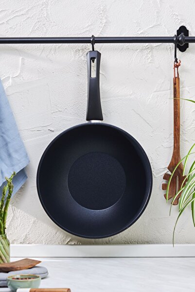 Karaca Biodiamond Antibakteriyel Powerful Wok Tava 28 Cm
