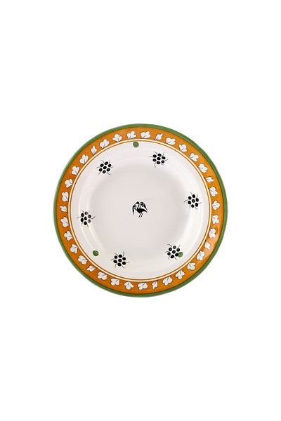 Karaca Paye Seljuk Series Yellow Porcelain Pit Plate 23 cm