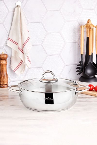 Karaca Jump Steel Karnıyarık Pot 30 cm
