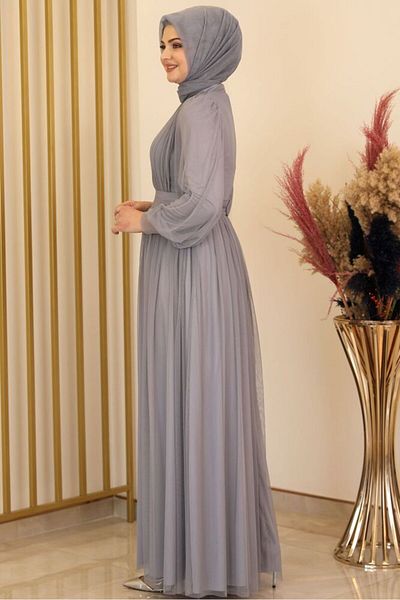 Fashion Showcase Rochie de seara Sükse gri - Design - Fsc2079