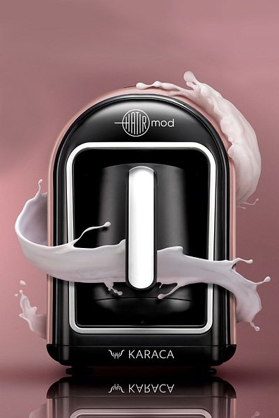 Karaca Hatır Mod Turkish Coffee Machine with Milk Rosegold