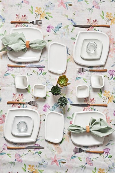 Karaca Tiny 26 Parça 6 Kişilik Porselen Kahvaltı/servis Takımı