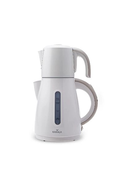 Karaca Daystar 2 In 1 Tea Maker And Kettle Kettle Latte With Steel Teapot