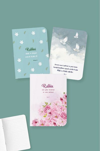 Dava Adamı Yayınları A6 Lined Rosary Mini Notebook Series