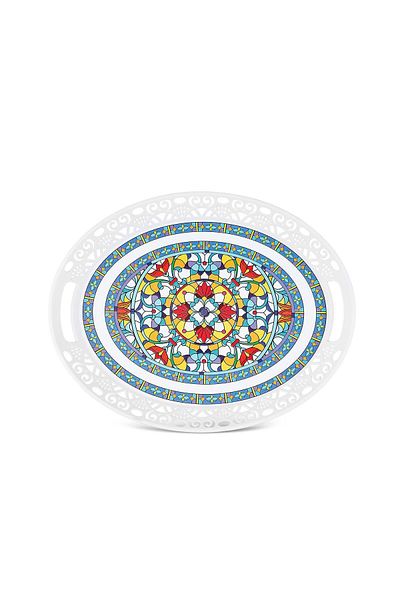 Apricot Apricot Fly Oval Tray 45 cm