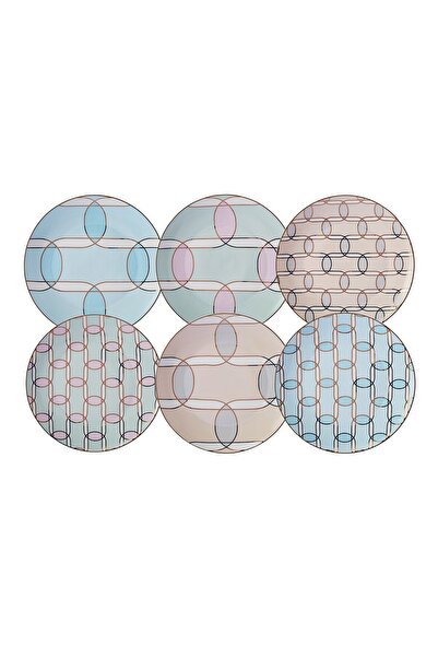 Karaca Heat Cake Dessert Set for 6 Persons 19 Cm