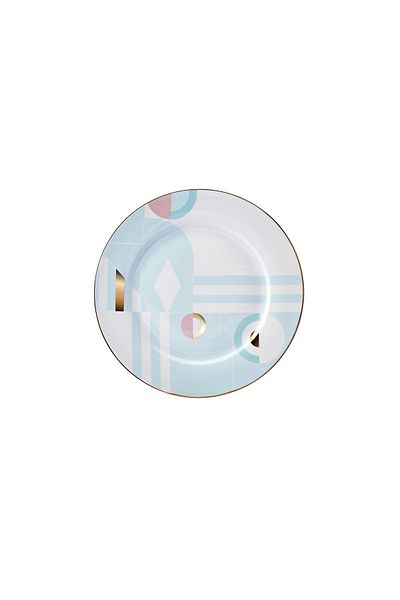 Karaca Mandarin Cake Set for 6 People 19 Cm