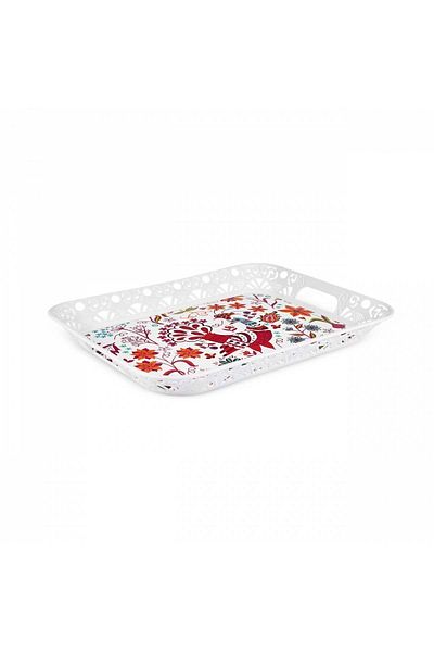 Apricot Eftelya Rectangular Tray 41 cm
