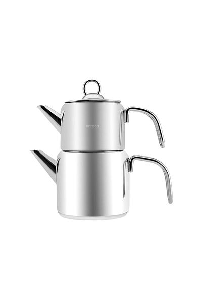 Karaca Mani Induction Base Midi Teapot Set
