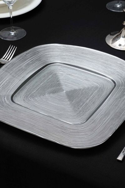 Karaca Home Premium Kare Gümüş