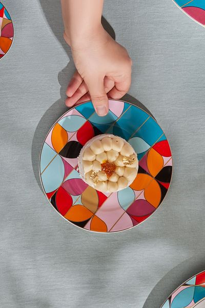 Karaca Frolic 19 cm Patisserie Plate