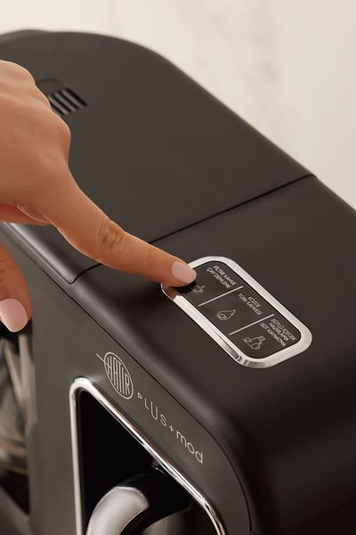 Karaca Hatır Plus Mod 5 In 1 Essential Kaffeemaschine Schwarz Chrom