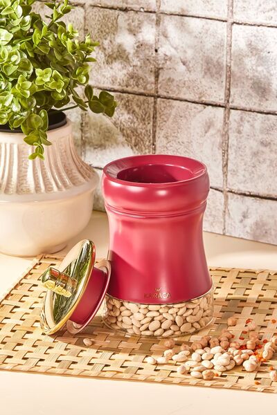 Karaca Gold Berry Jar Storage Container Small