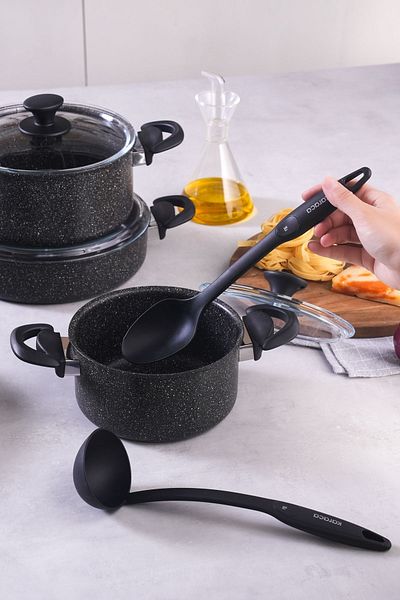 Karaca Biogranit Lena 9 Piece Cookware Set