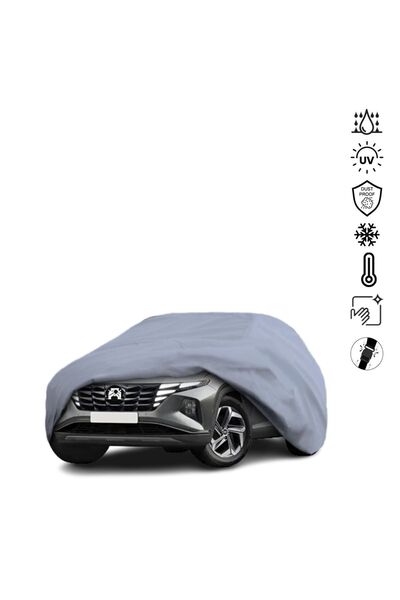Teksin Hyundai Tucson 4 (2020-) Araba Brandası Miflonlu Su Geçirmez Araba Bra...