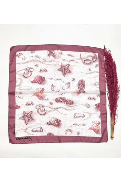 Fular Marketi Model de plajă - Bandană din mătase din raion Prețul este pentru 1 bucată