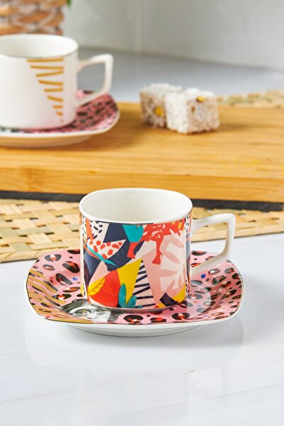 Karaca Zazu 2-Person Coffee Cup Set 85 ml